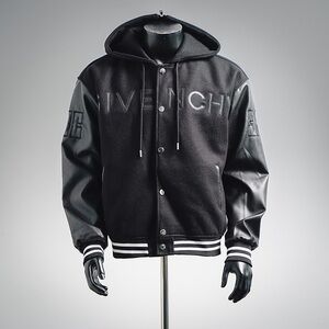 Givenchy Hooded Baseball Jacket